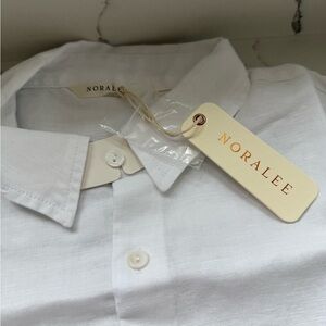 Noralee boys linen button up
